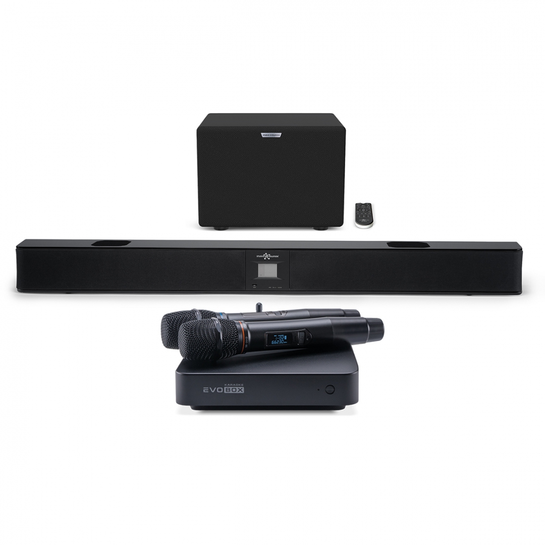 караоке-комплект EVOBOX Plus + EvoSound Bar (саундбар с караоке) в Иркутске