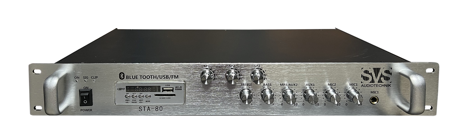 SVS Audiotechnik STA-80 Микшер-усилитель для систем Public Address в Иркутске